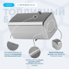 Алюминиевый топливный бак (аналог 65205-1101010-55) 550 л. с патрубком G1 (650x700x1340)